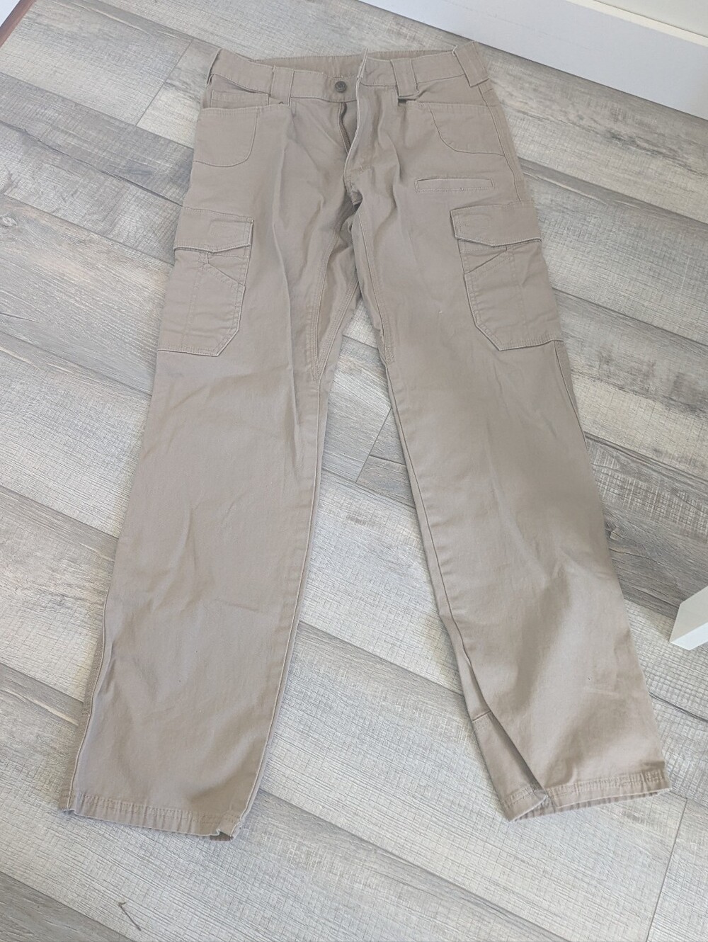 Noble Outfitters Cargo Pants Khaki Tan Workwear Utility Mens Size 30x34